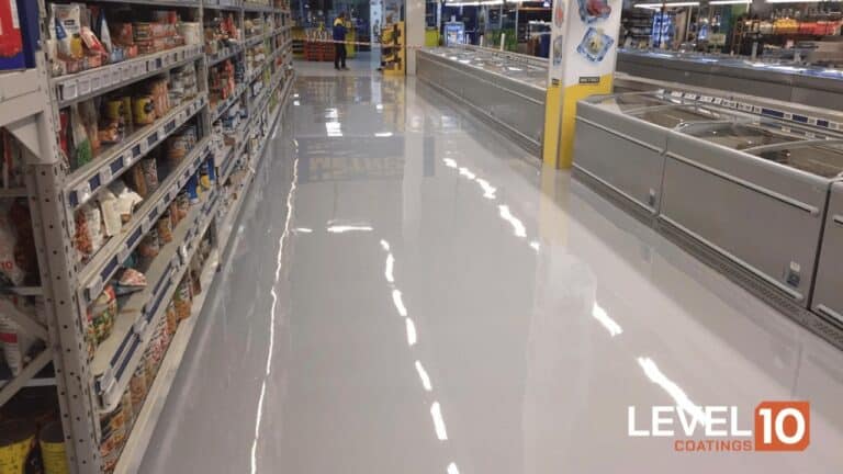 Floor coating service for Retail spaces