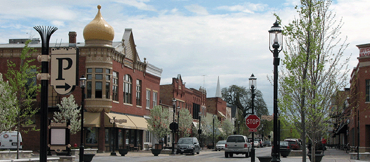 downtown Plainfield illinois